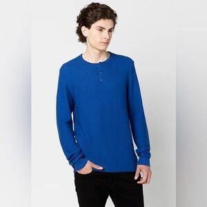 NWT BUFFALO David Bitton Wamill Cotton Henley